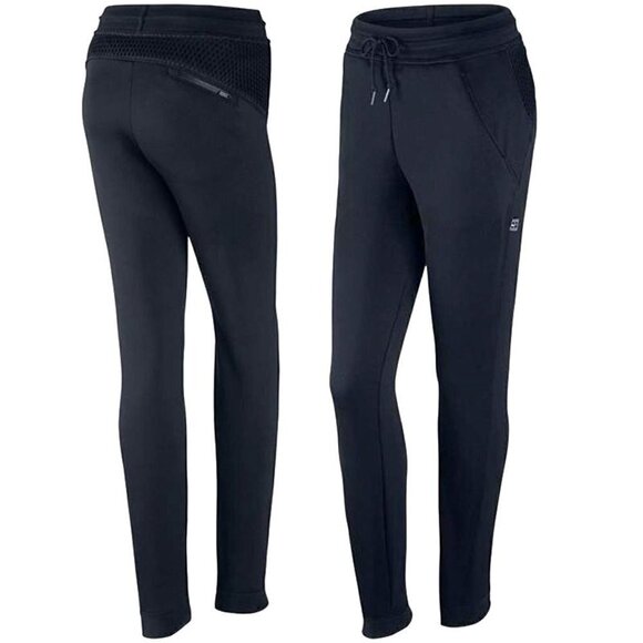 Nike Men's Court Tennis Pant Black Tech Hypermesh Pull On Large 744000-011 - Picture 1 of 10